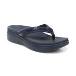 Vionic High Tide II Platform Sandal Black Medium Width  CLEARANCE