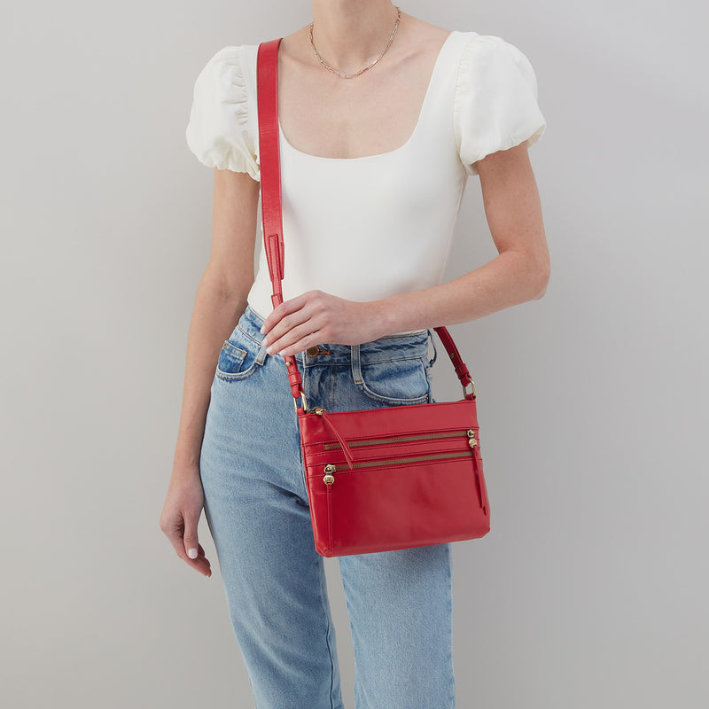 Hobo Billie Crossbody in Hibiscus