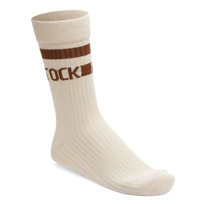 Birkenstock Cotton Tennis Socks Cotton-Polyamide-Elastane - Eggshell Style 1026209