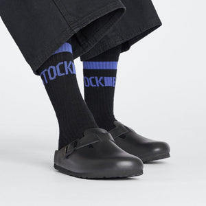 Birkenstock Cotton Tennis Socks Cotton-Polyamide-Elastane - Black Style 1026246