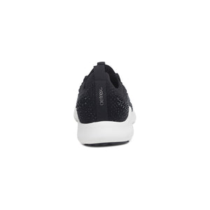 Aetrex Carly Arch Support Sneakers Black Sparkle