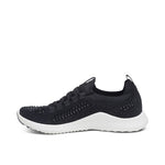 Aetrex Carly Arch Support Sneakers Black Sparkle