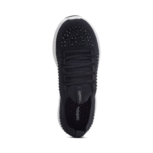 Aetrex Carly Arch Support Sneakers Black Sparkle